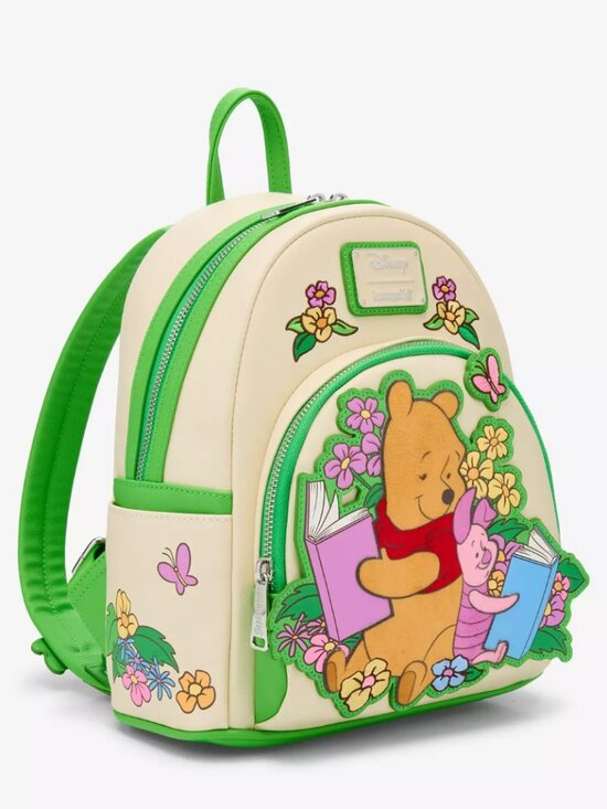 Loungefly Disney Winnie the Pooh Piglet & Pooh Bear Reading Mini Backpack - Excl main image 4